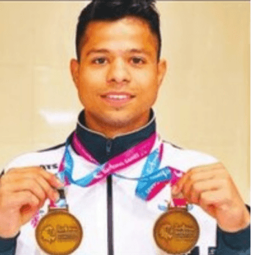 राष्ट्रीय खेलो में जिमनास्ट गौरव ने जीते छः पदक