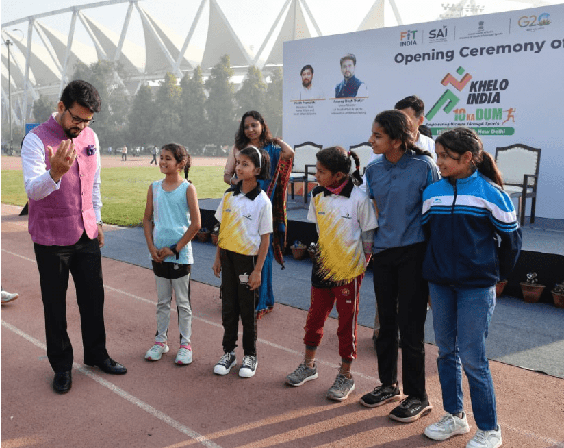 खेलो इंडिया दस का दम : प्रतियोगिता में टॉप पर रही आगरा की गविता