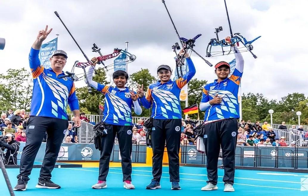 world cup archery: भारतीय पुरुष टीम ने कोरिया और महिलाओं ने इंग्लैंड को हराया