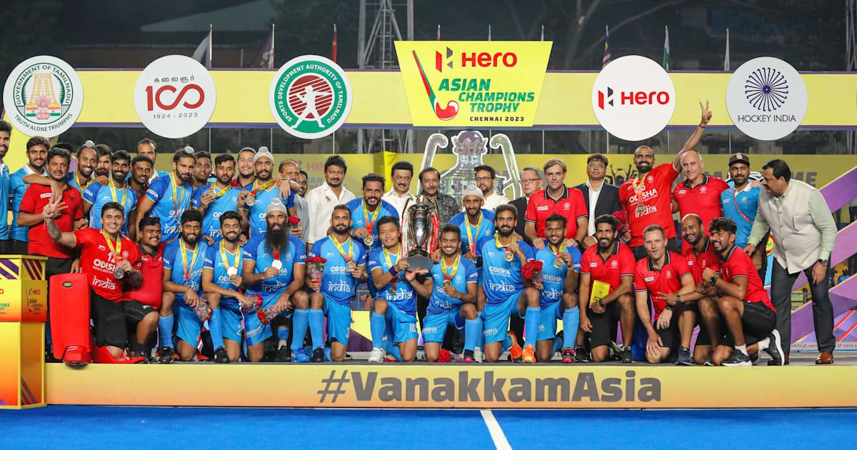 Hockey: भारत ने चौथी बार जीता एशियन चैंपियंस ट्रॉफी का खिताब