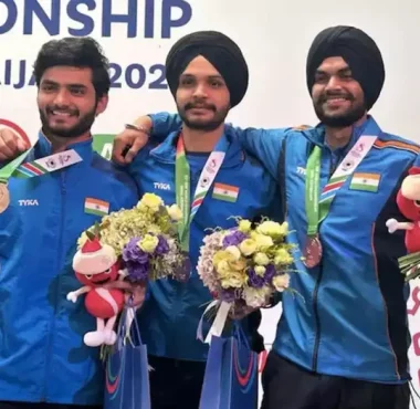 World Championship: भारतीय एयर पिस्टल टीम ने कांस्य पदक जीता