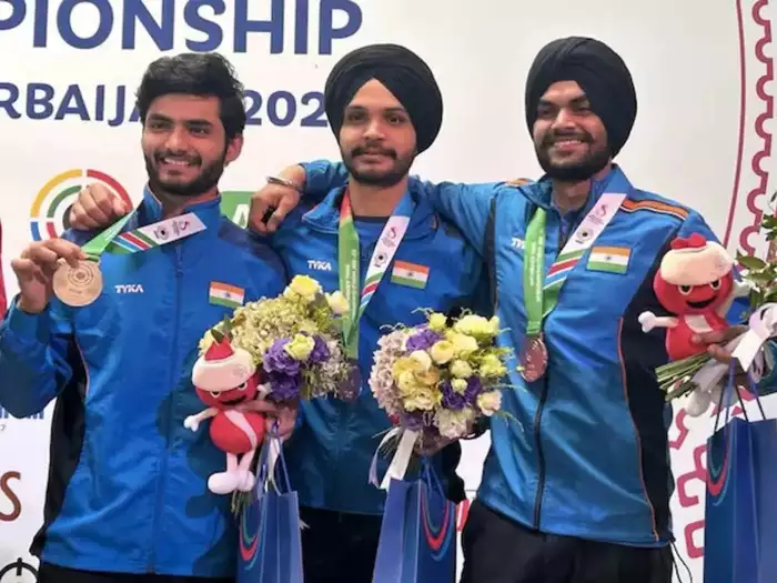 World Championship: भारतीय एयर पिस्टल टीम ने कांस्य पदक जीता