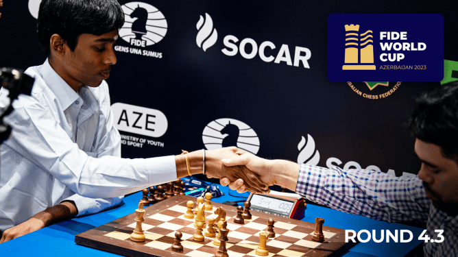 Chess World Cup: प्रगनाननंदा का कमाल, नंबर 2 नाकामुरा को हराकर मचाया धमाल
