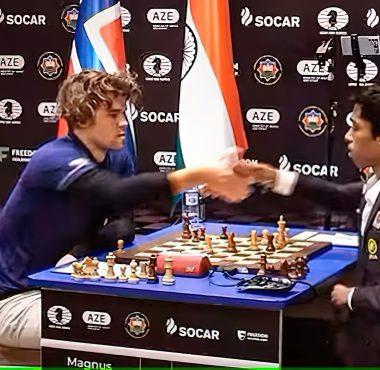 Chess World Cup : प्रज्ञानंदा और कार्लसन के बीच दूसरा राउंड भी हुआ ड्रॉ