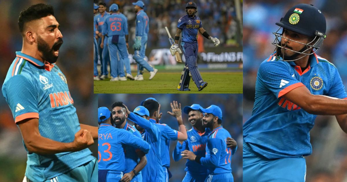 ICC World Cup 2023: भारत ने लंका को हराकर बजाया जीत का डंका