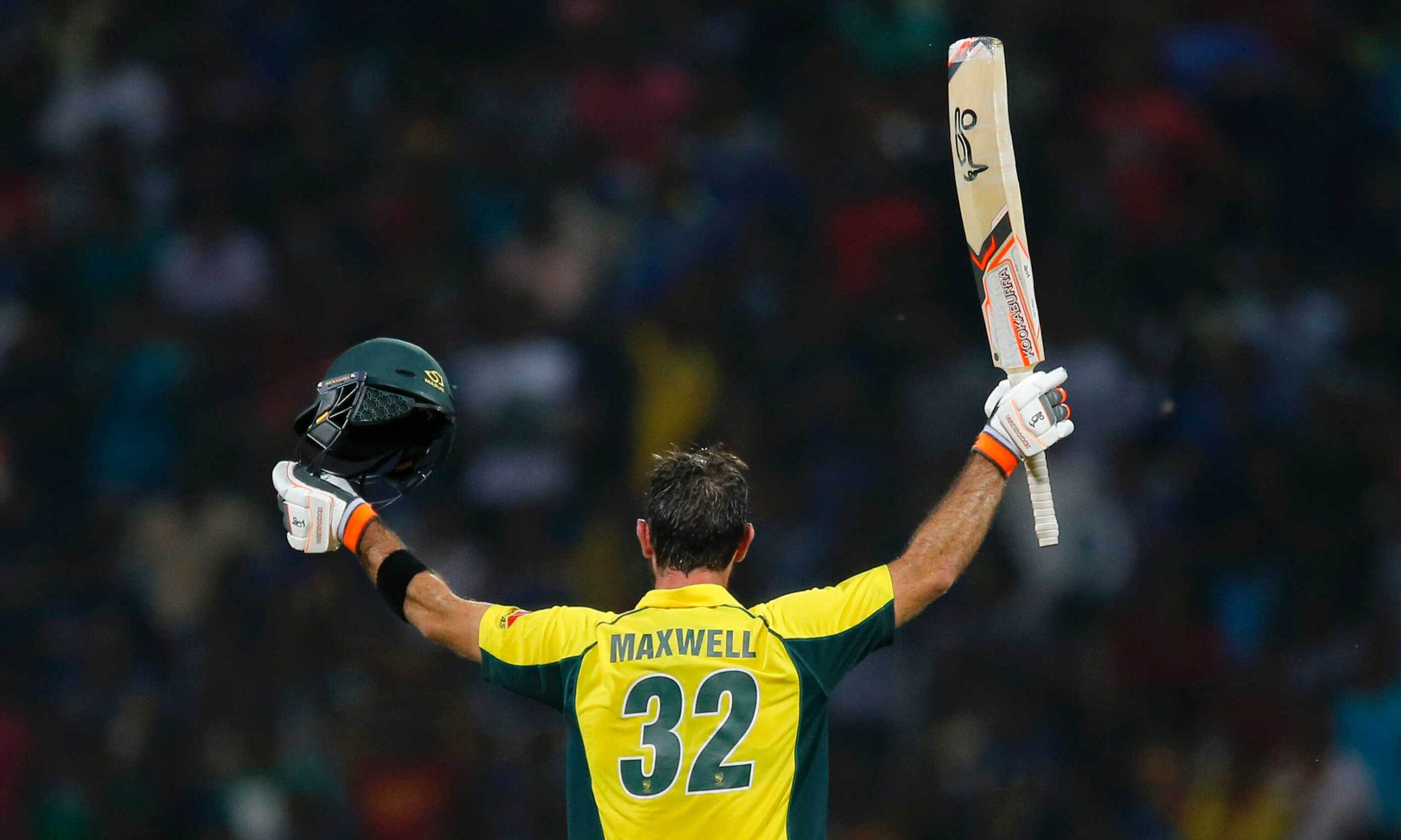 What Number Does Glenn Maxwell Wear?